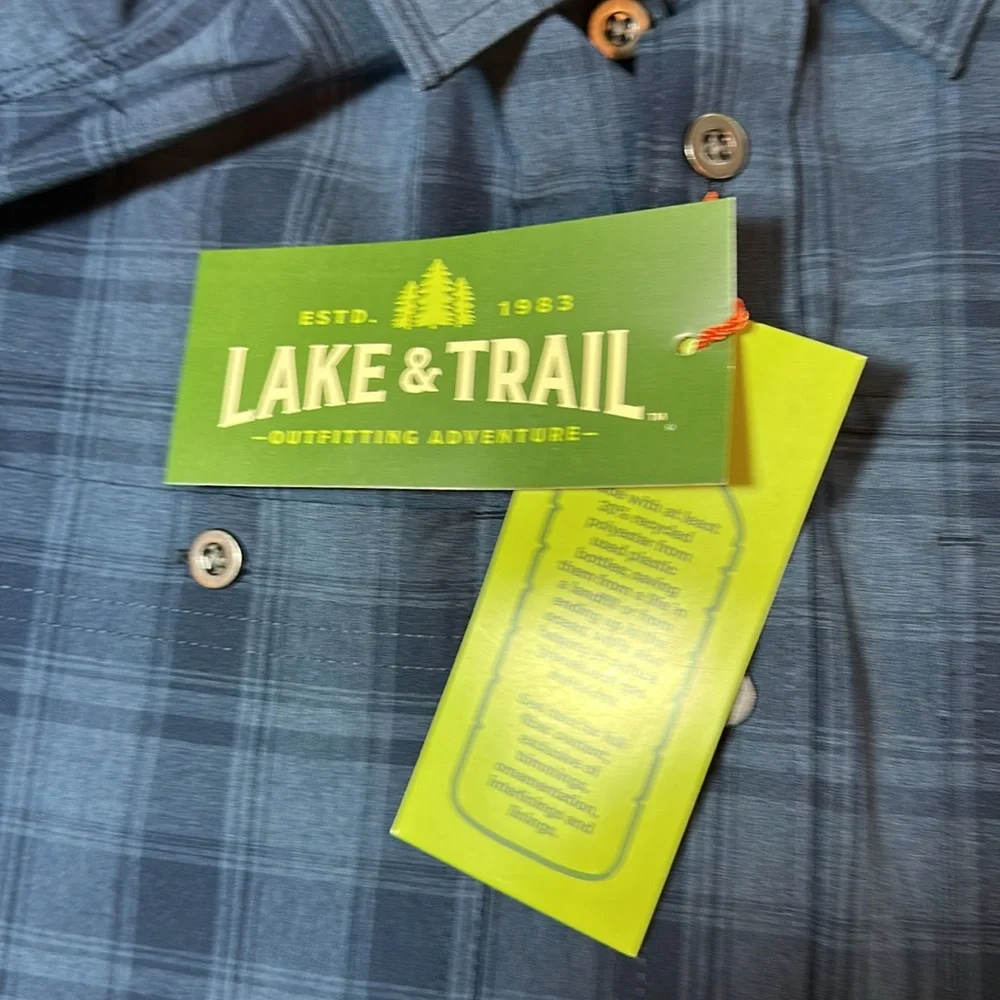 NWT Lake & Trail Short Sleeve Shirt SM - Picture 10 of 10